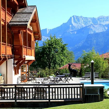 Le Cerf Amoureux Chalet Prive & Spa Салланш Экстерьер фото