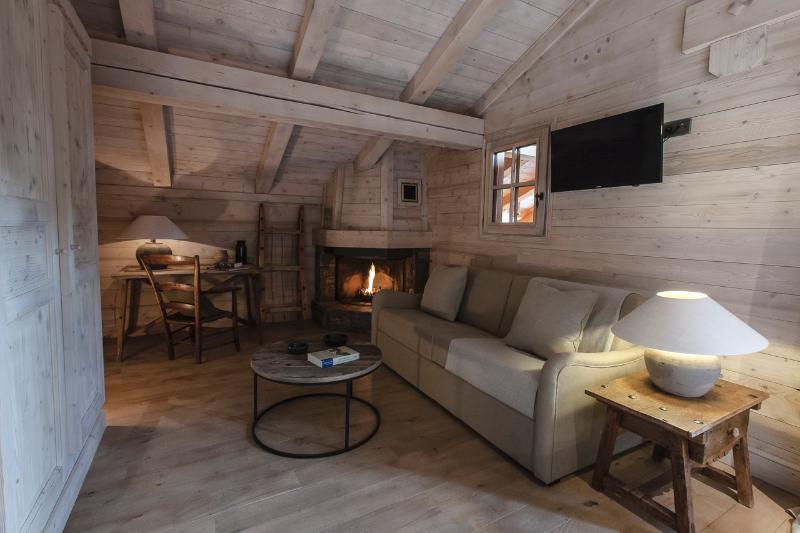 Le Cerf Amoureux Chalet Prive & Spa Салланш Экстерьер фото