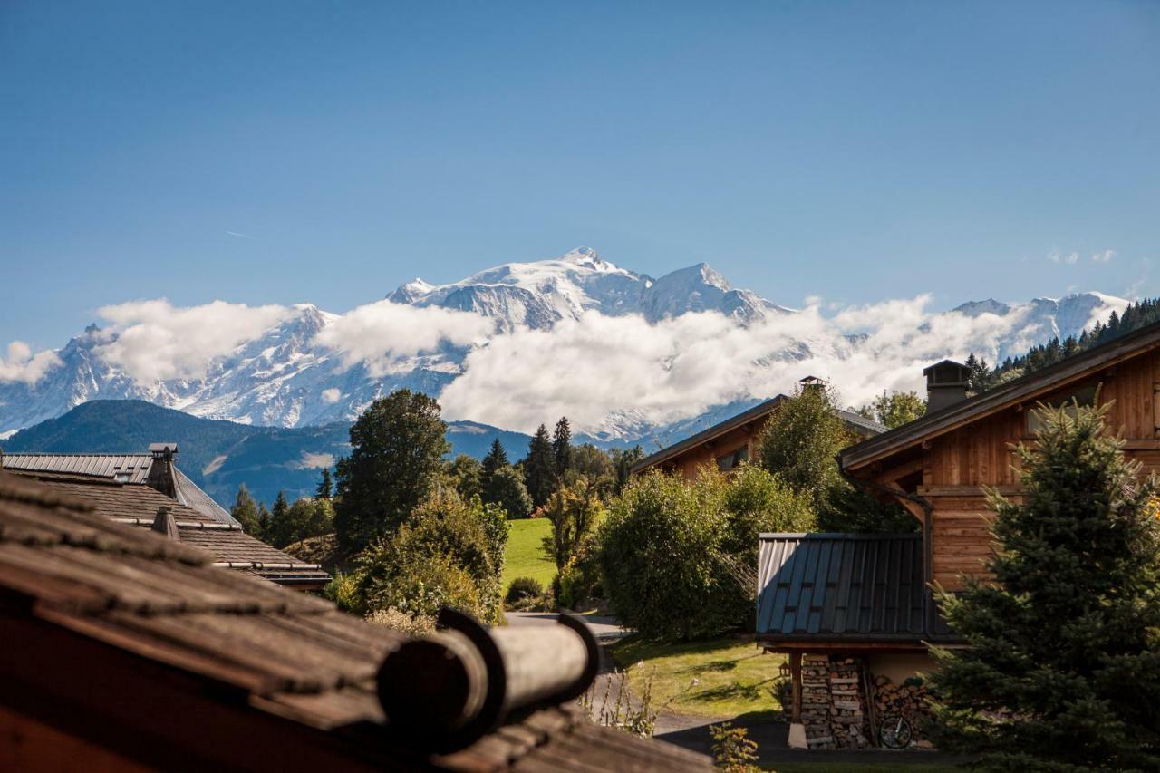 Le Cerf Amoureux Chalet Prive & Spa Салланш Экстерьер фото
