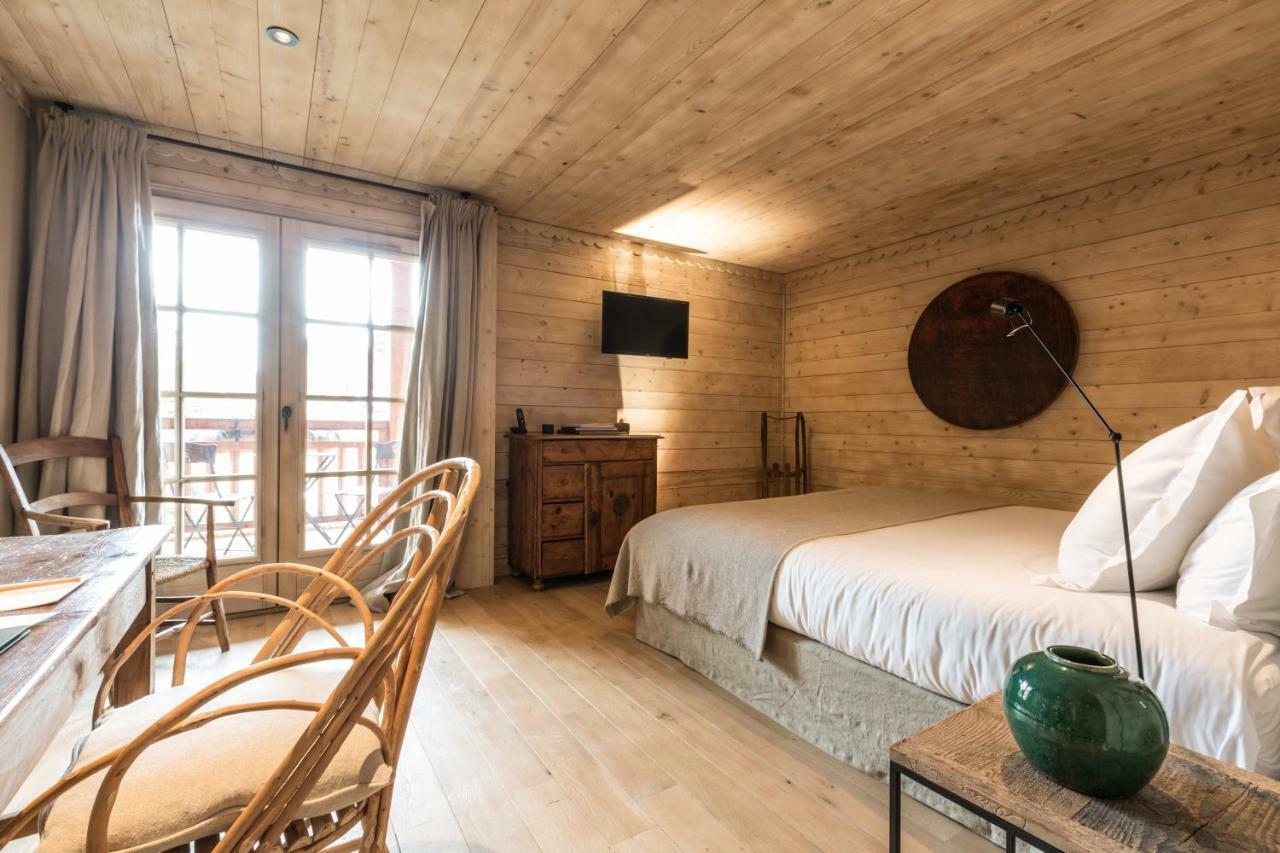 Le Cerf Amoureux Chalet Prive & Spa Салланш Экстерьер фото