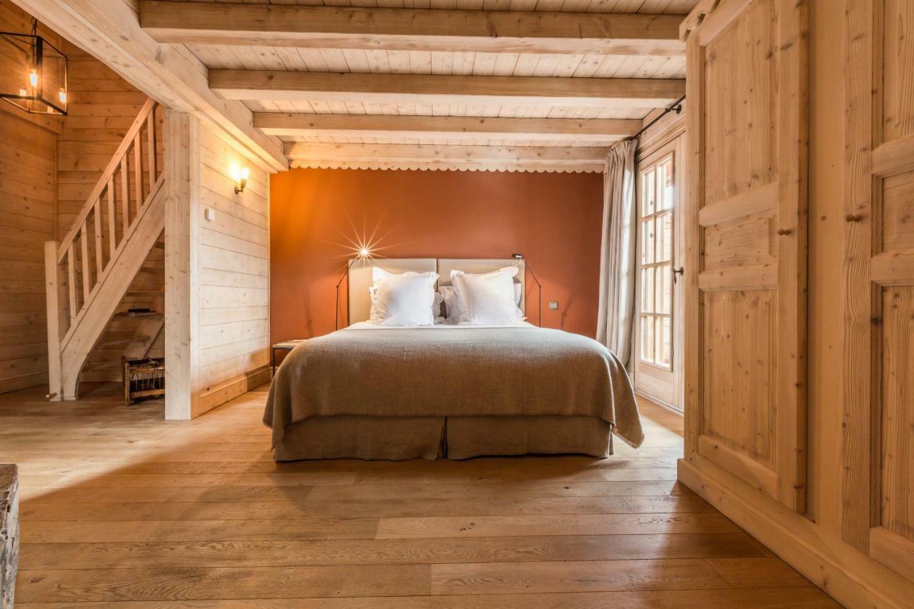 Le Cerf Amoureux Chalet Prive & Spa Салланш Экстерьер фото