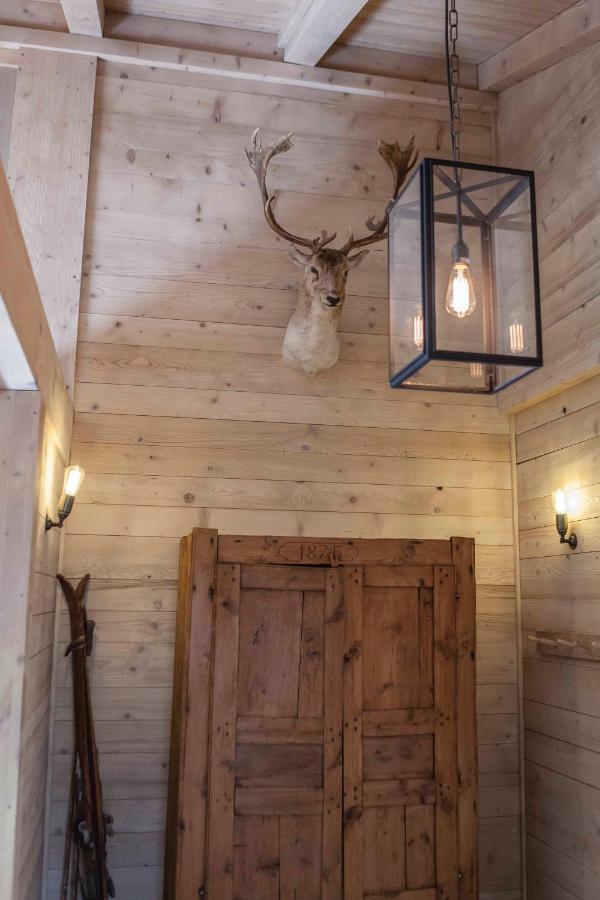 Le Cerf Amoureux Chalet Prive & Spa Салланш Экстерьер фото