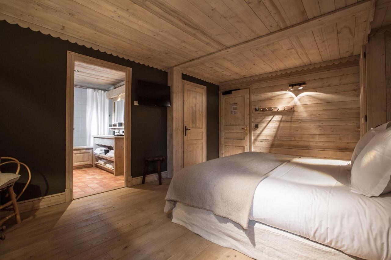 Le Cerf Amoureux Chalet Prive & Spa Салланш Экстерьер фото